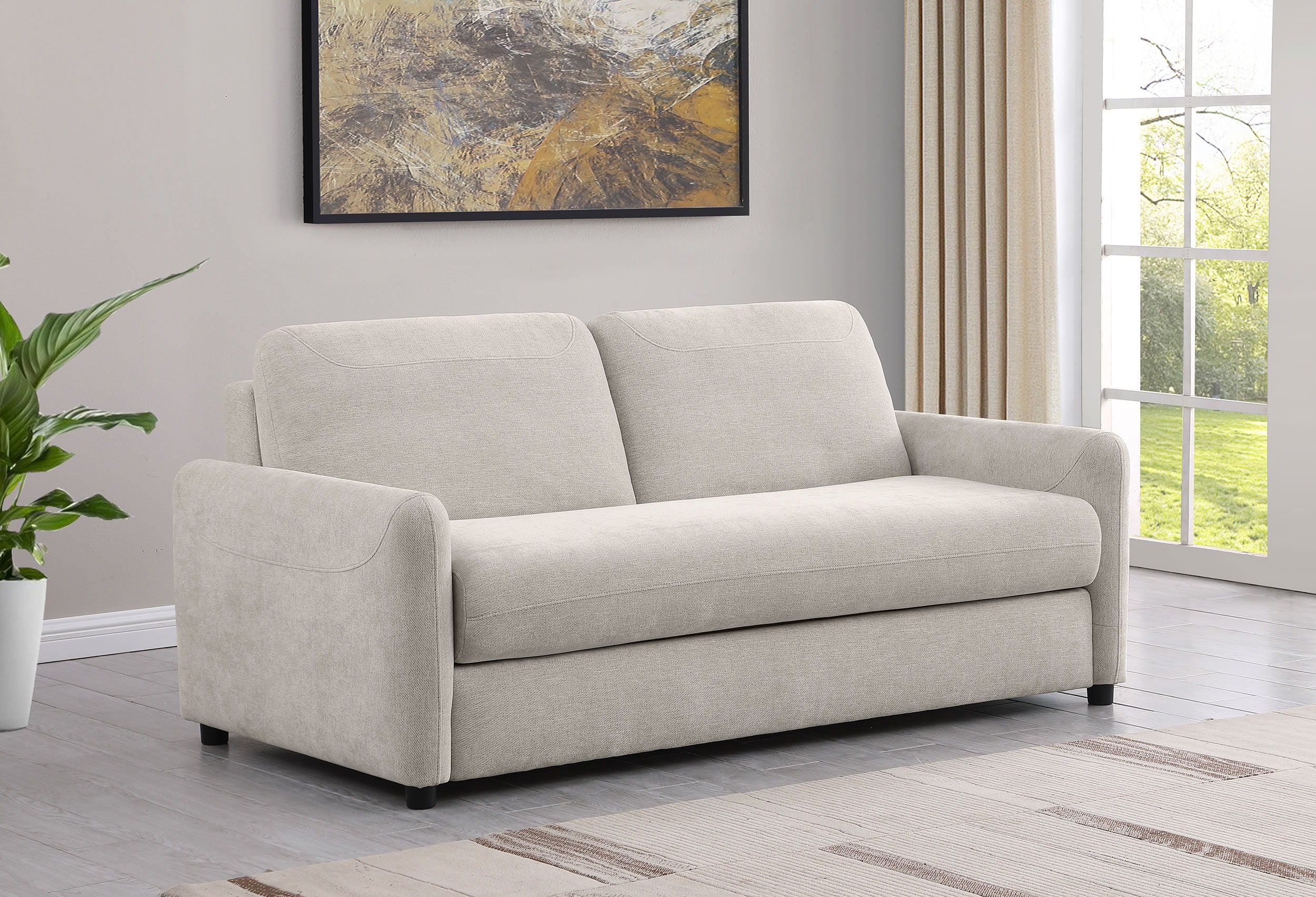 Rylie - Upholstered Sofa Sleeper With Queen Mattress