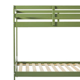 Modern Simple Solid Wood Bunk Bed by Walker Edison | Bel Furniture