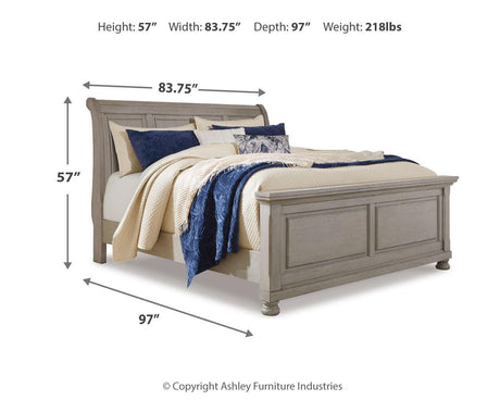 Lettner - Sleigh Bed - view 4