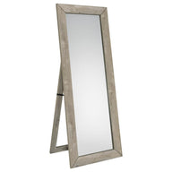 Cadence - Tempered Glass Full Length Mirror Gray by Coaster Fine Furniture | Bel Furniture