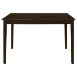 Guillen - 5 Piece Rectangular Dining Table Set - Cappuccino