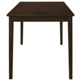 Guillen - 5 Piece Rectangular Dining Table Set - Cappuccino