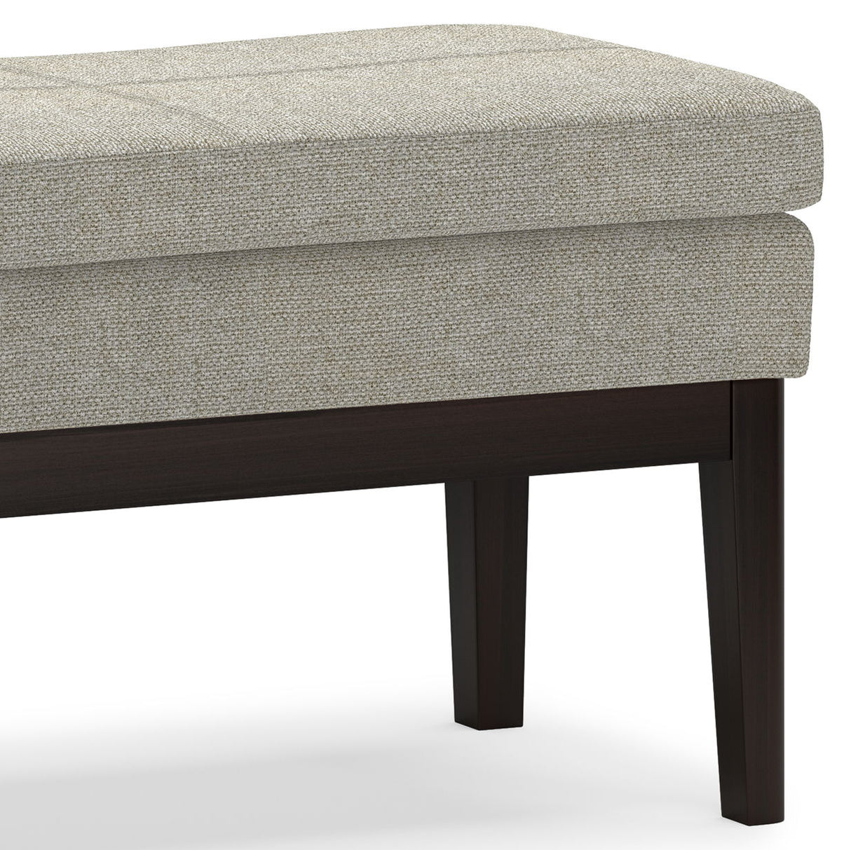 Carlson - Ottoman Bench, Mid Century Design by Simpli-Home | Bel Furniture