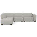 Rex - Handcrafted Sectional Sofa And Ottoman