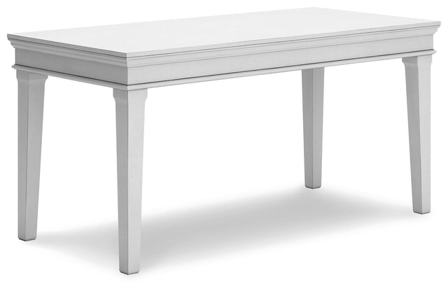 Kanwyn - Home Office Desk White None by Signature Design by Ashley® | Bel Furniture