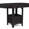 Hartwell - Counter Height Table Black by Crown Mark | Bel Furniture