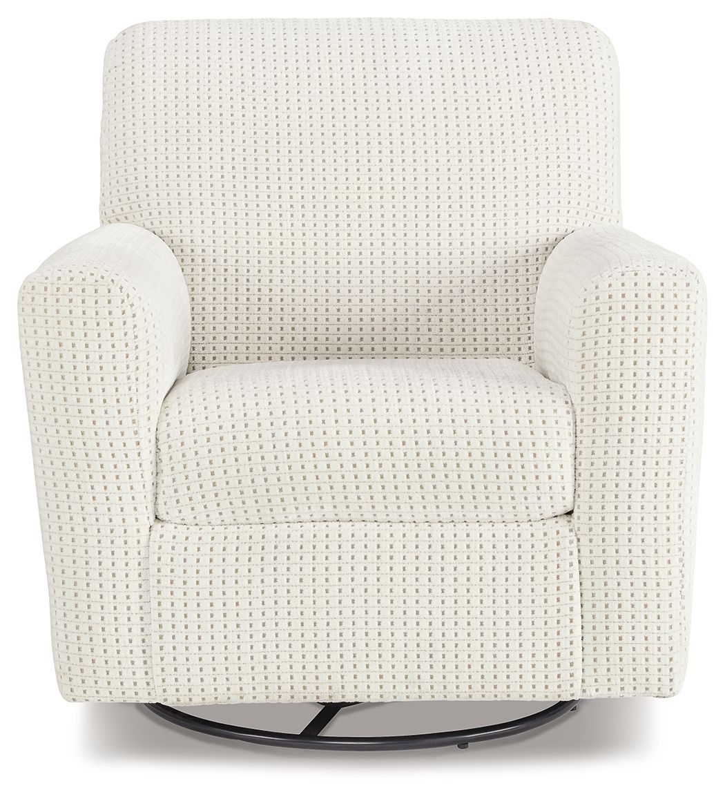 Herstow - Swivel Glider Accent Chair by Signature Design by Ashley® | Bel Furniture