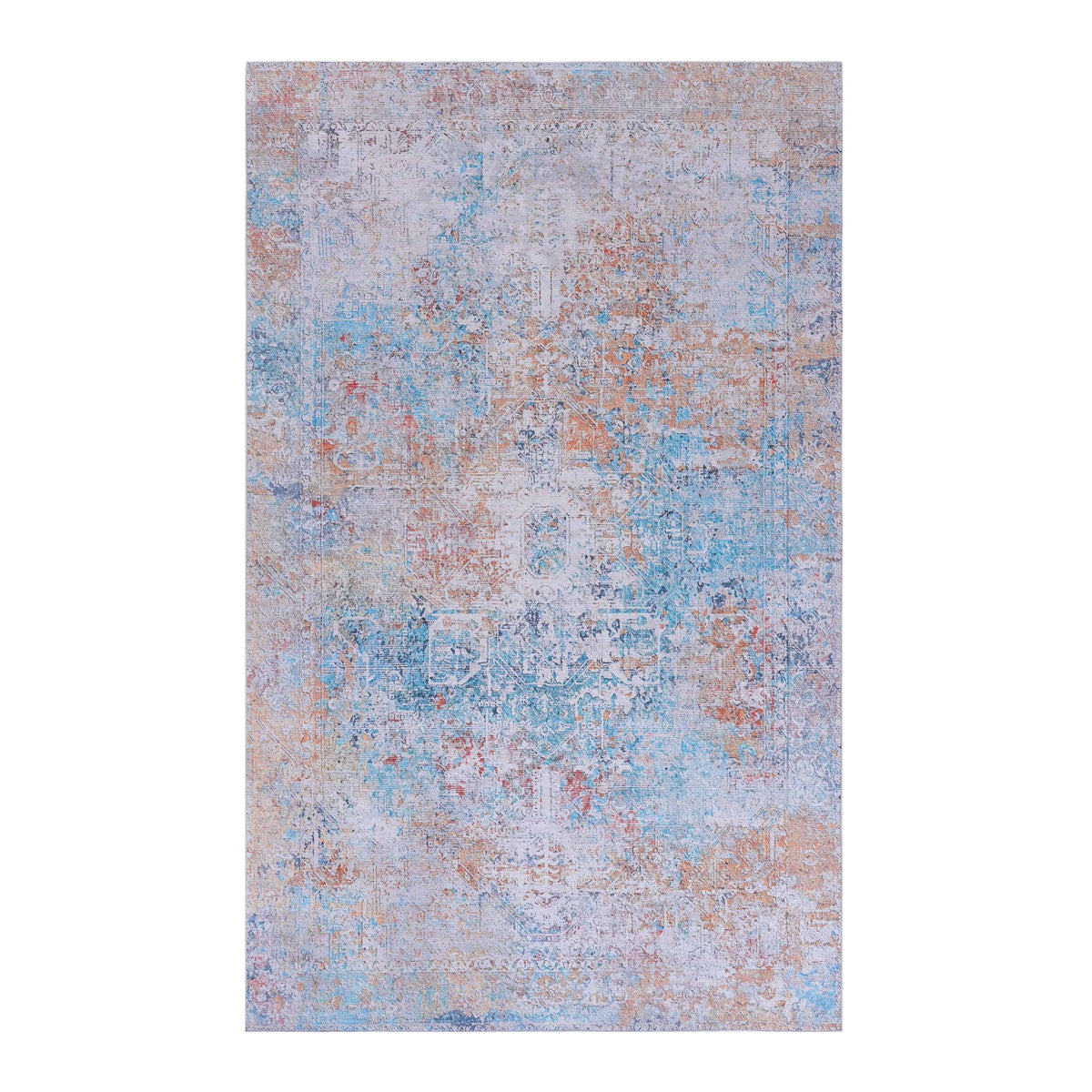 Maval - 8' X 10' Washable Area Rug - Yellow - view 2