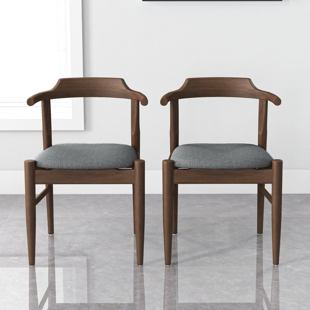 Daisy - Mid-Century Modern Dining Chair (Set of 2)