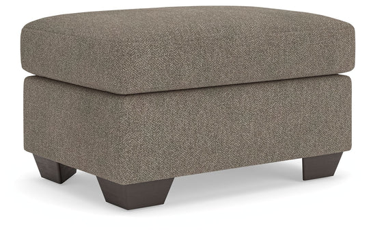 Triston-Peaks - Ottoman - Suede