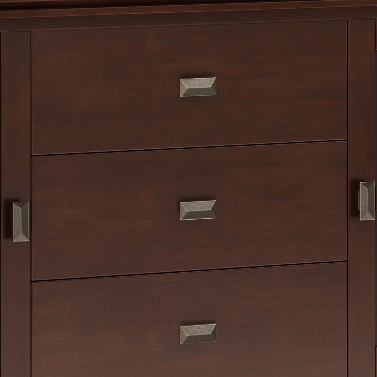 Artisan - Large Sideboard Buffet - Russet Brown by Simpli-Home | Bel Furniture