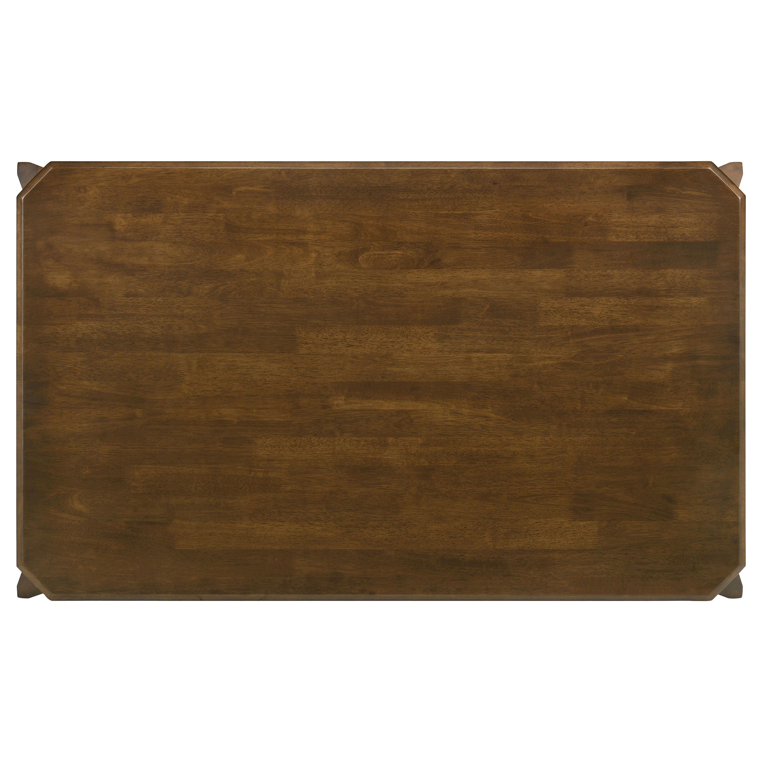 Almonte - Rectangular Wood Dining Table - Dark Brown