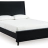 Danziar - Panel Bed Black by Signature Design by Ashley® | Bel Furniture