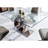 Tony - Dining Table - Brown / Beige