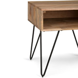 Hunter - End Table - Natural by Simpli-Home | Bel Furniture