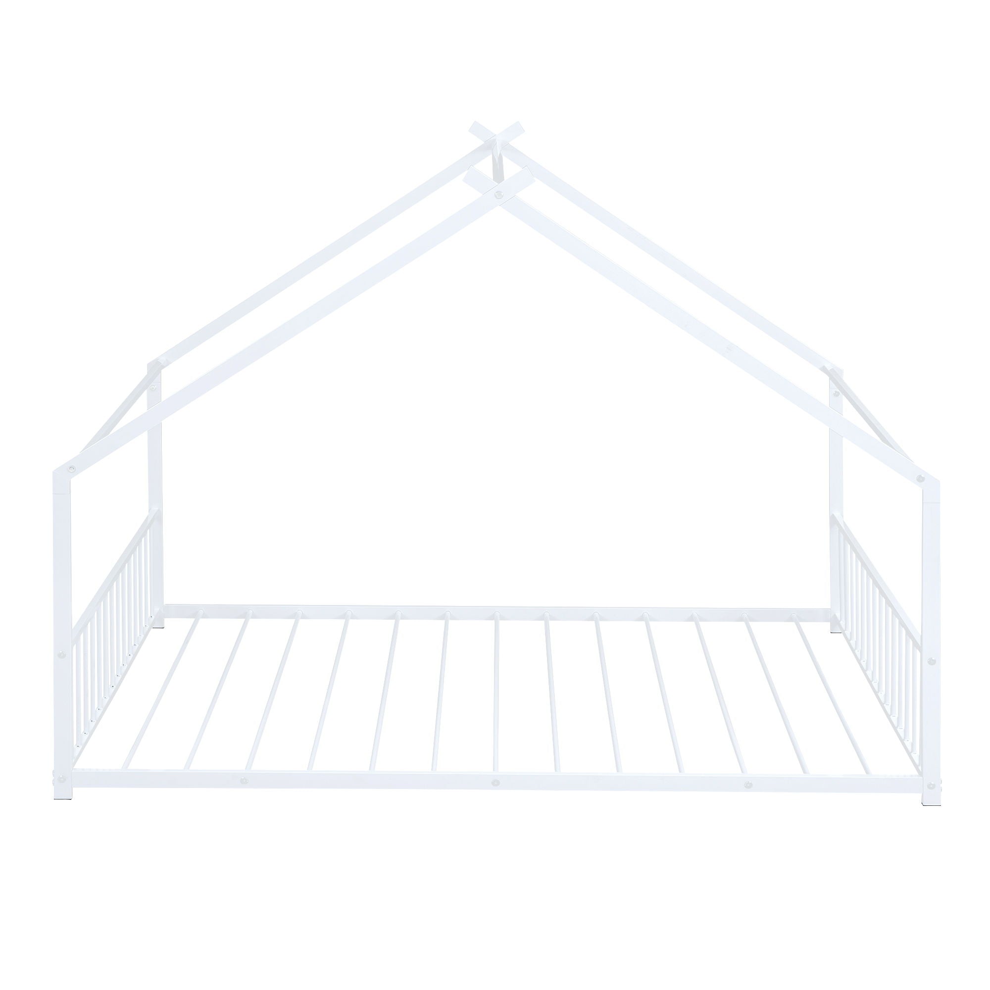 Metal House Bed