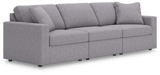 Modmax - Straight Sectional - Granite