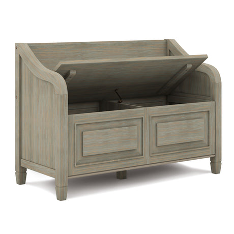 Connaught - Storage Bench by Simpli-Home | Bel Furniture