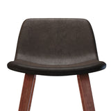 Addy - Counter Stool (Set of 2) - Distressed Brown by Simpli-Home | Bel Furniture