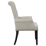 Alana - Upholstered Dining Arm Chair by CoasterElevations | Bel Furniture