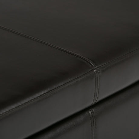 Avalon - Multifunctional Storage Ottoman Bench by Simpli-Home | Bel Furniture
