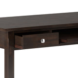 Avalon - Large Desk - Tobacco Brown by Simpli-Home | Bel Furniture