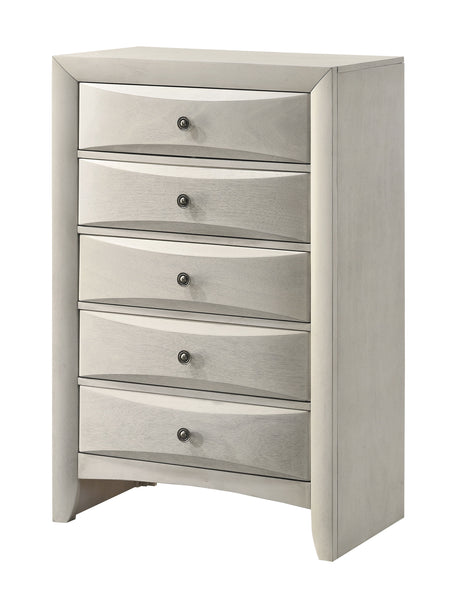 Emily - Accent Chest White by Crown Mark | Bel Furniture