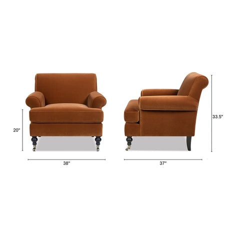 Alana Lawson - Accent Arm Chair Casters - view 13