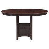 Lavon - Oval Extension Counter Dining Table - Light Chestnut by CoasterEveryday | Bel Furniture