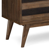Clarkson - Sideboard Buffet - Rustic Natural Aged Brown by Simpli-Home | Bel Furniture