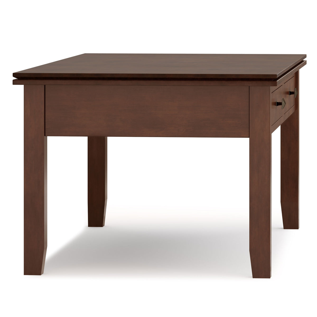 Artisan - Lift Top Coffee Table - Russet Brown by Simpli-Home | Bel Furniture