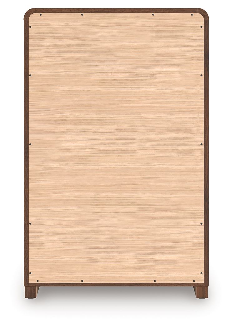 Fortlorn - Five Drawer Chest - Walnut Brown - view 2