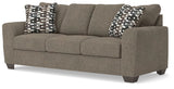 Triston-Peaks - Sofa - Suede