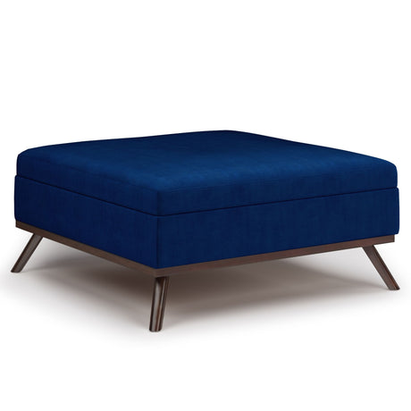 Owen - Multifunctional Square Coffee Table Storage Ottoman - view 4