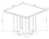 Parkside - Counter Height Table - White / Black
