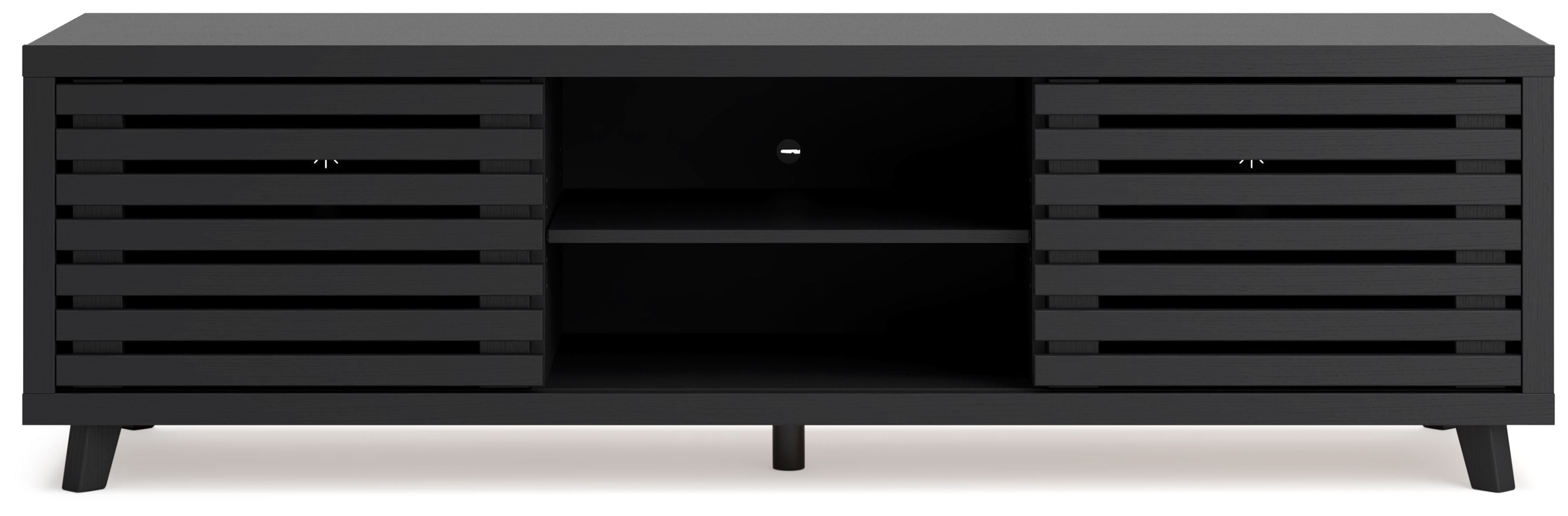 Danziar - Black - Extra Large TV Stand