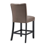Vega - Counter Height Chair (Set of 2) - Mocha