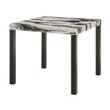 Vega Faux Marble Counter Height Table