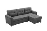 Lucca - Reversible Sectional Sleeper Sofa Chaise With Storage