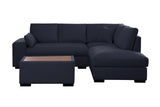 Joshua - 100" Sectional Sofa with Right Facing Chaise and Console Ottoman by Lilola Home | Bel Furniture