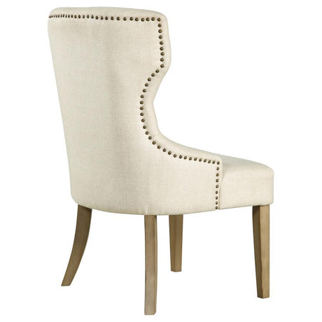 Baney - Tufted Upholstered Dining Chair by CoasterElevations | Bel Furniture