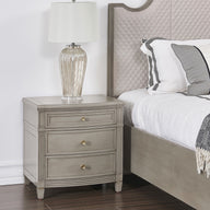 Dauphin - 3 Drawer Accent End Table by Jennifer Taylor Home | Bel Furniture