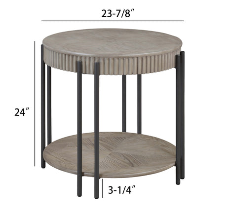 Providence - End Table - Light Brown by Crown Mark | Bel Furniture