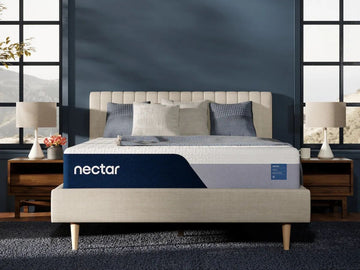 Nectar Classic Memory Foam 5.1 - Mattress White by Nectar | Bel Furniture