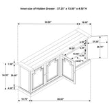 Florence - 4 Door Dining Sideboard Buffet