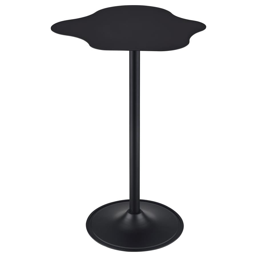 Keanu - Curved Cloud-Shaped Bistro Bar Table - Black