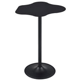 Keanu - Curved Cloud-Shaped Bistro Bar Table - Black