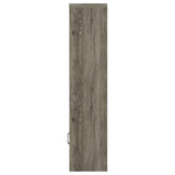 Burke - 3-Shelf Engineered Wood Media Tower - Gray Driftwood by Coaster Fine Furniture | Bel Furniture