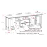 Redmond - Handcrafted TV Media Stand
