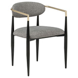 Alexis - Fabric Upholstered Dining Arm Chair (Set of 2)